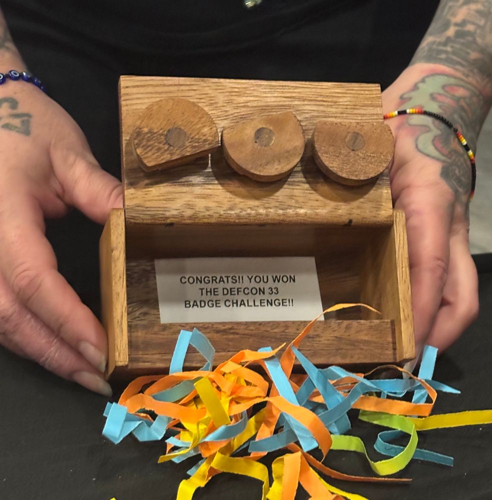 box full of confetti