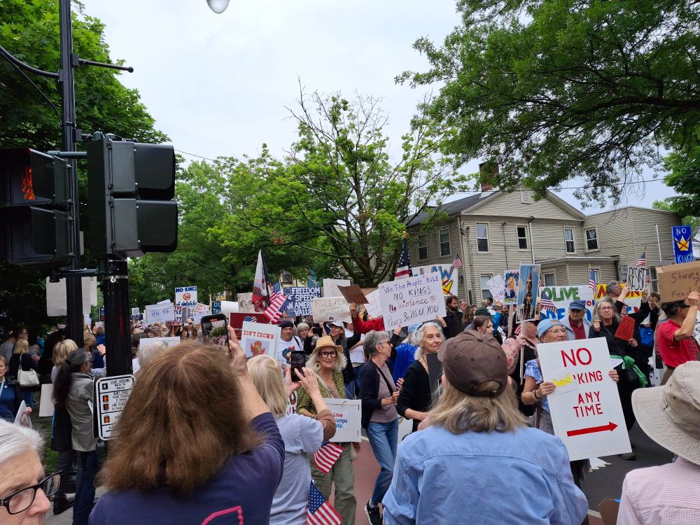No Kings march