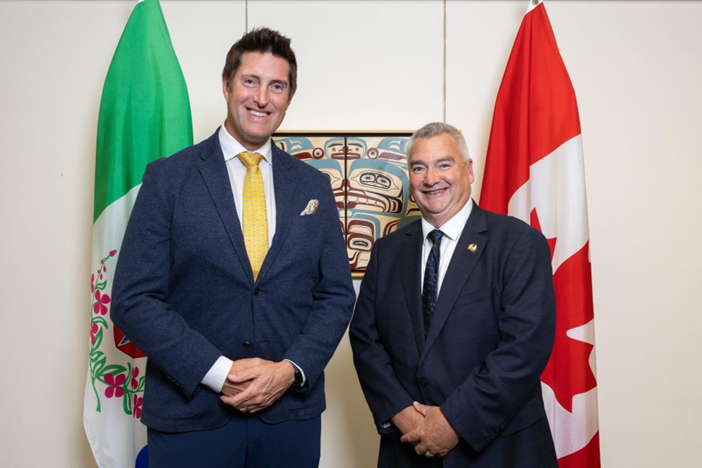 Parliamentary Secretary to the Minister of Finance and National Revenue and to the Secretary of State (Canada Revenue Agency and Financial Institutions) met with Yukon Premier Mike Pemberton in Whitehorse on Tuesday, July 29, 2025, during his visit to the Yukon.