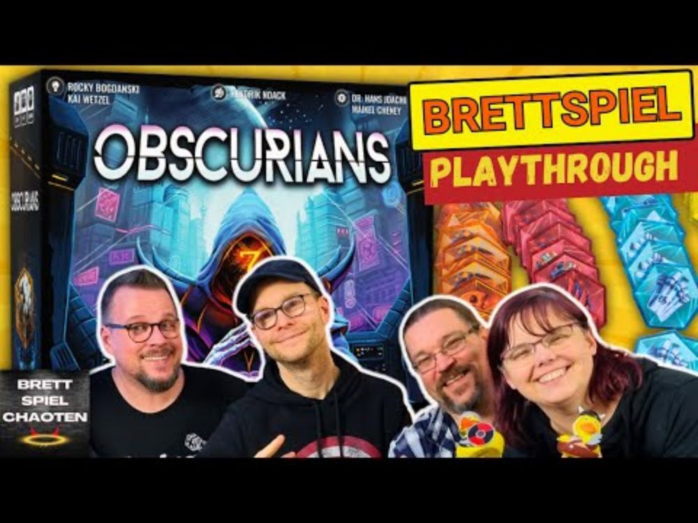 Obscurians – Playthrough | Spiel 2024 Neuheit: Der Kampf auf dem Schattenbasar beginnt!