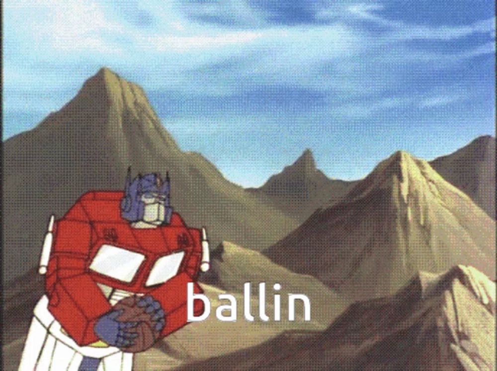 Ballin Optimus Prime GIF