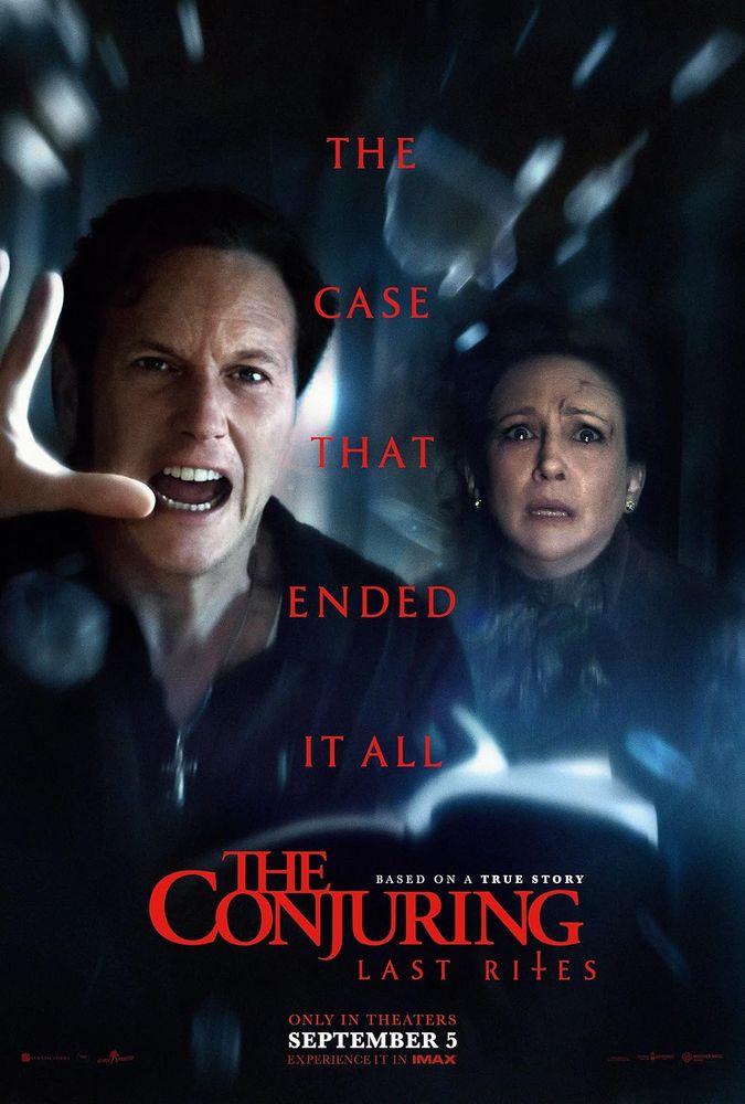 Poster for the movie The Conjuring: Last Rites 
