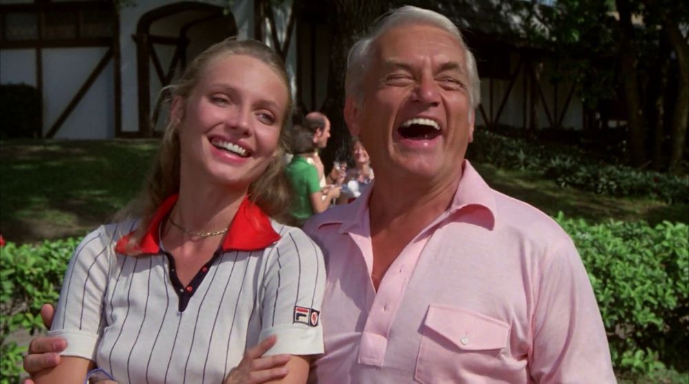 Ted Knight and Cindy Morgan in Caddyshack (1980) 