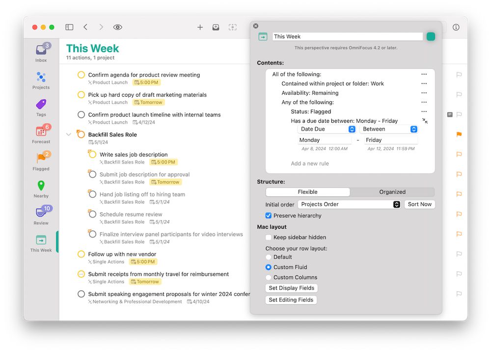 Banner image from the blog post introducing OmniFocus 4.2.
