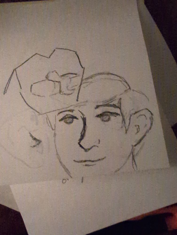 Guy thinking of butter..reminds me of Fred jones