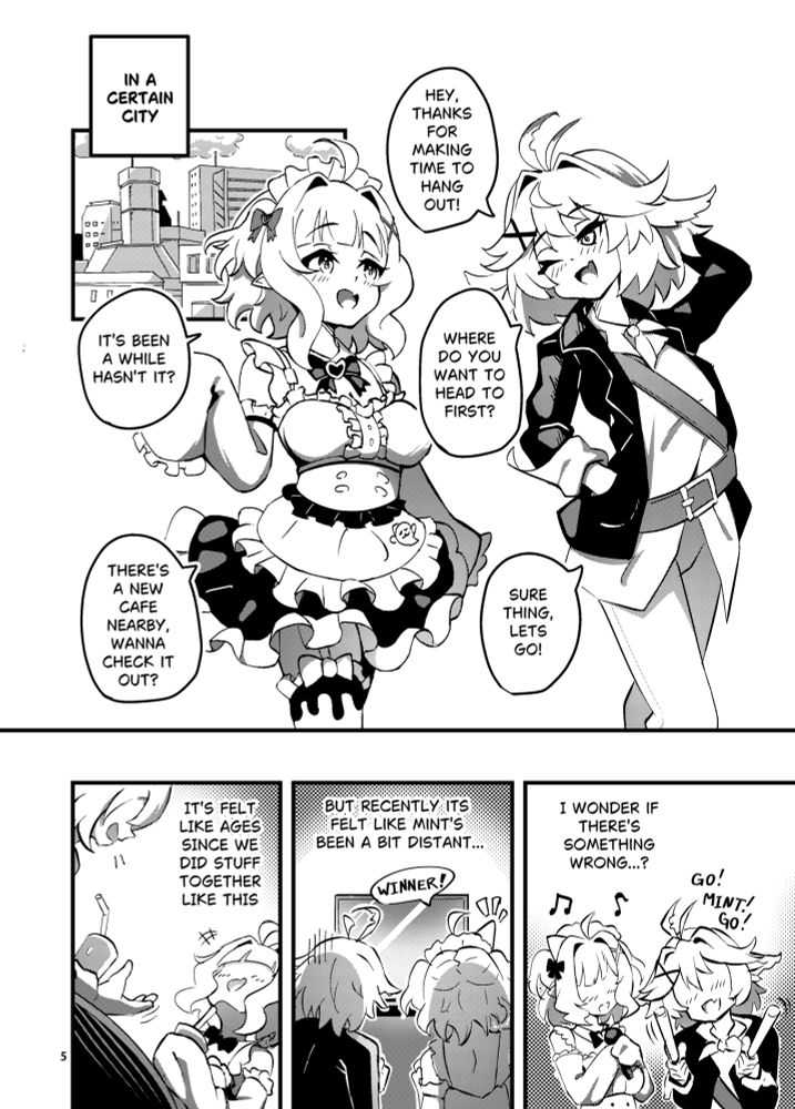 Dokibird mint Fantome doujinshi hentai