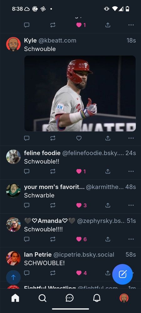 Skeets all saying Schwouble 