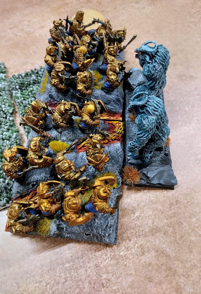 I was too cautious with my forest trolls and they only got into combat in turn 6