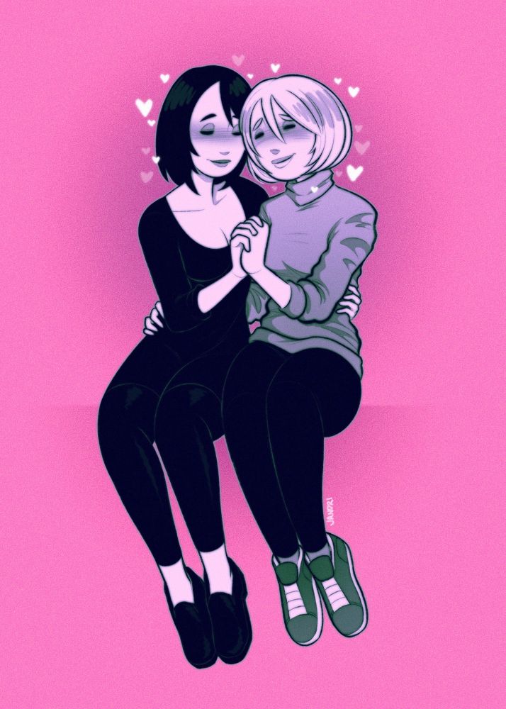 Brooke and Olive, being in love