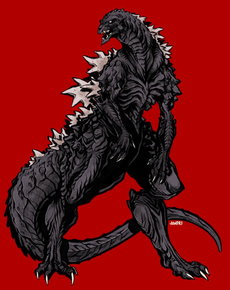 A super lean, mean, serpentine, kinda sexy 🥵 godzilla