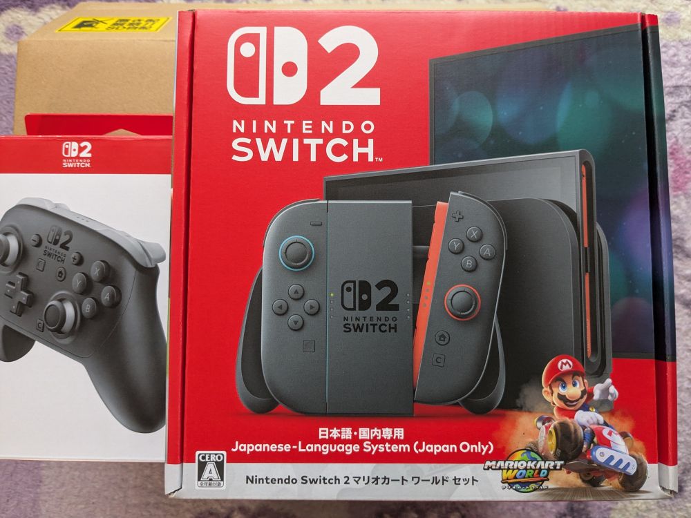 NINTENDO SWITCH2 & PRO CONTROLLER2