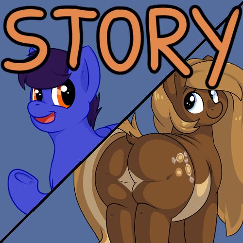 The story thumbnail, featuring Blue Thrush and Cream Caramel on display.