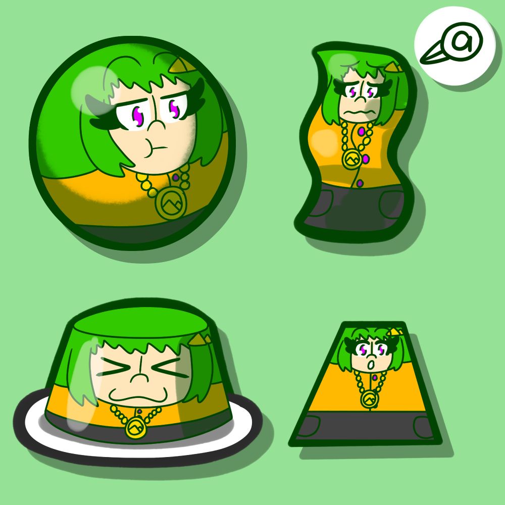 cydia turned into a ball, a towel, some pudding, and a carpet