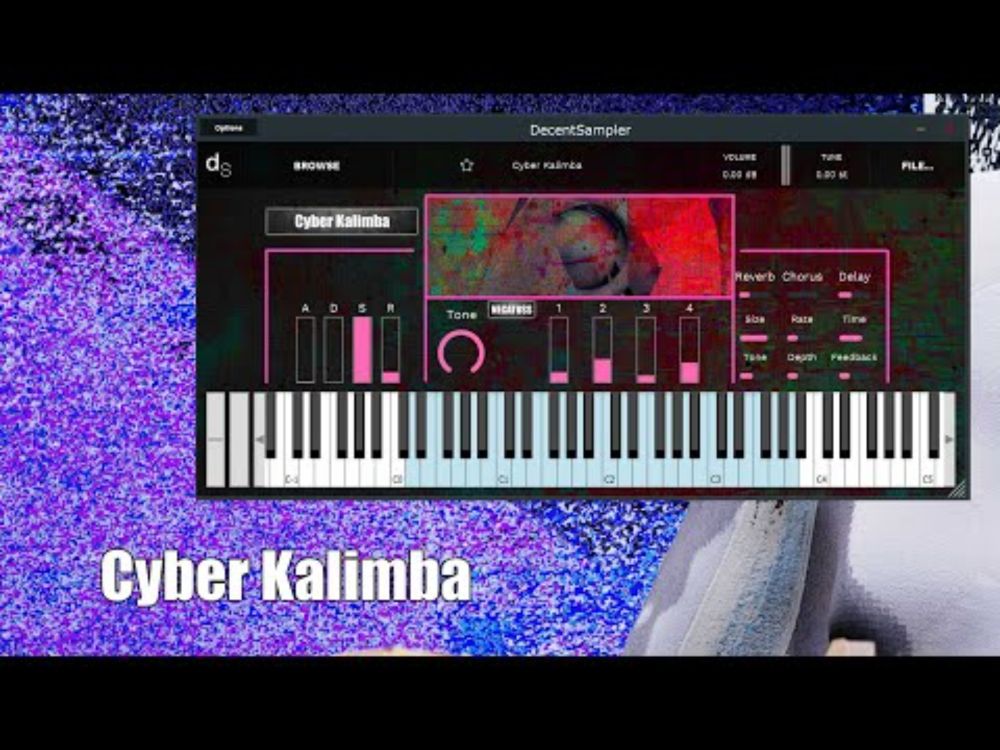 Cyber Kalimba (Plus a Free Decent Sampler VST)