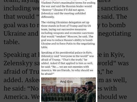 Update on Ukraine: Zelensky-Guardian interview; YouTube suppresses Ukraine soldiers' memorial site