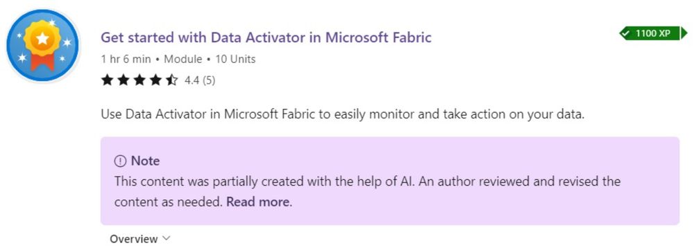 Recommended Microsoft Learn material for Microsoft Fabric - Kevin Chant