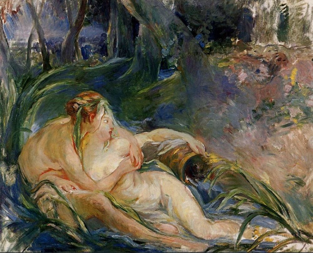 Does ninfes abraçades 1892 Berthe Morisot 