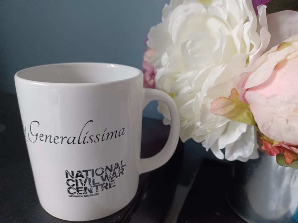Mug with Generalissima on it