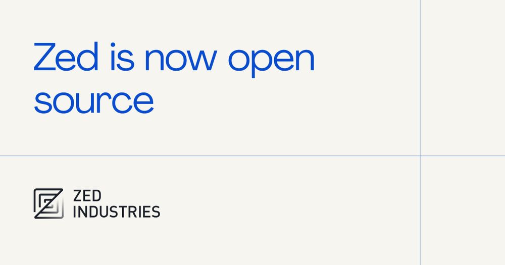 Zed is now open source