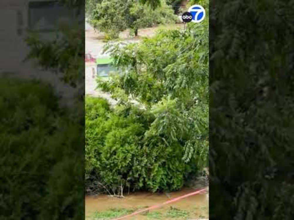 House floats away, collapses as Helene leaves North Carolina under water