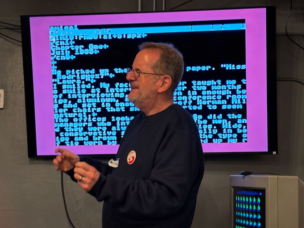 My presentation about PaperClip, a Commodore 64 word processor