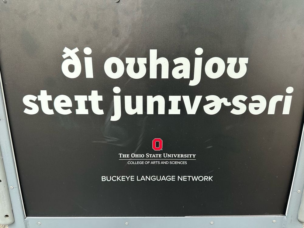 The language alphabet