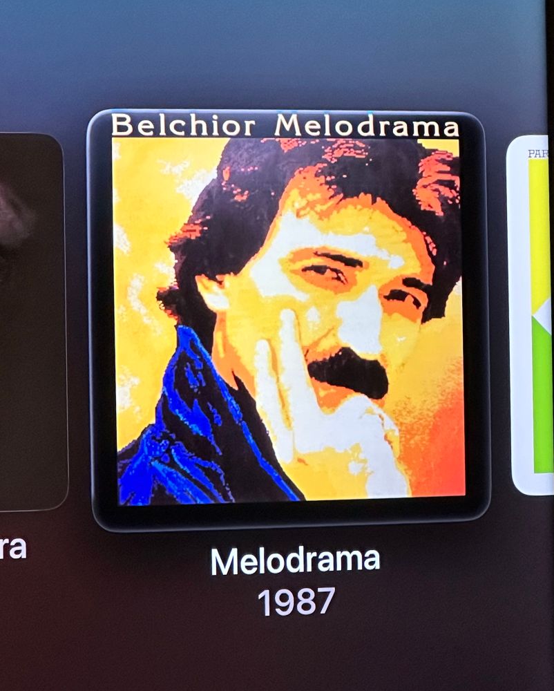 Capa do disco Melodrama do Belchior