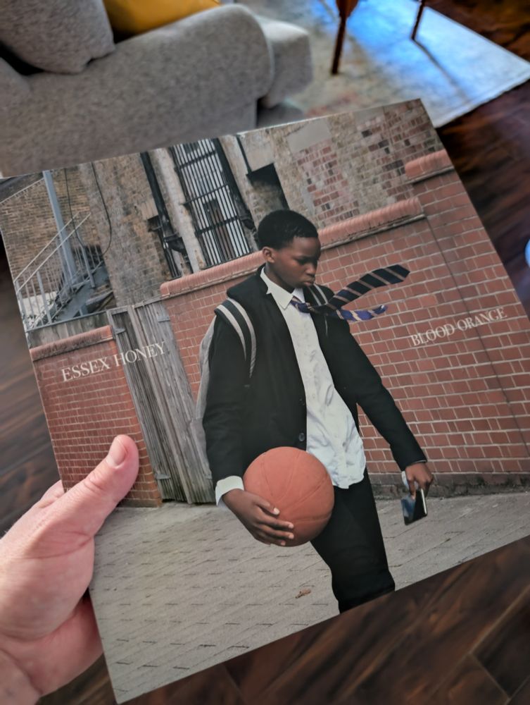 The new Blood Orange album (Essex Honey) on vinyl