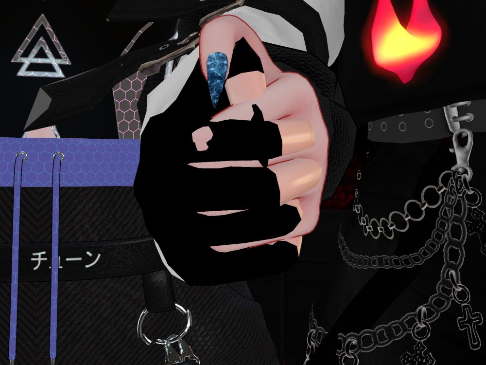 JC and her partner holding hands
