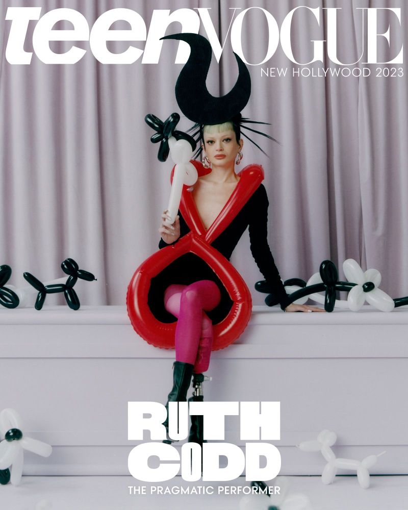 Ruth Codd on the cover of Teen Vogue