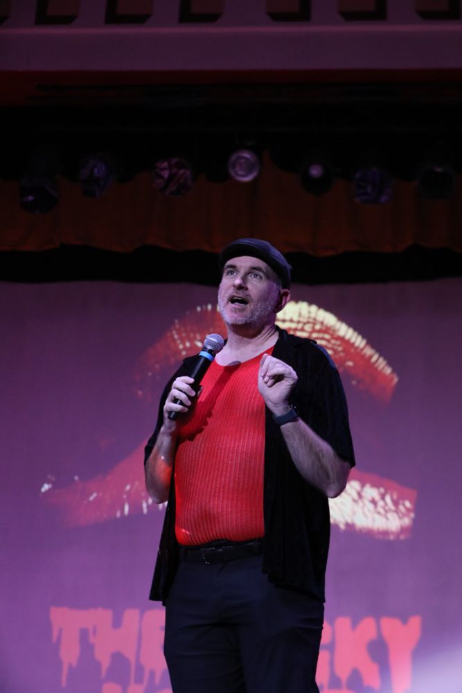 Me in the red and black again, talking in the mic about something sorry I forget what.