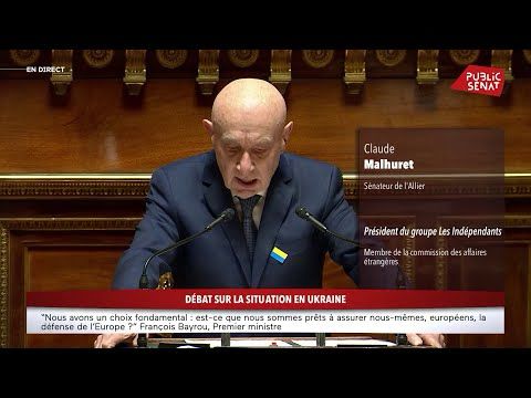 Guerre en Ukraine : "Washington est devenu la cour de Néron", lance Claude Malhuret