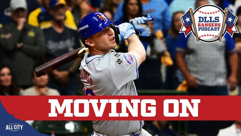 Pete Alonso and the New York Mets are moving on! | DLLS Rangers Podcast