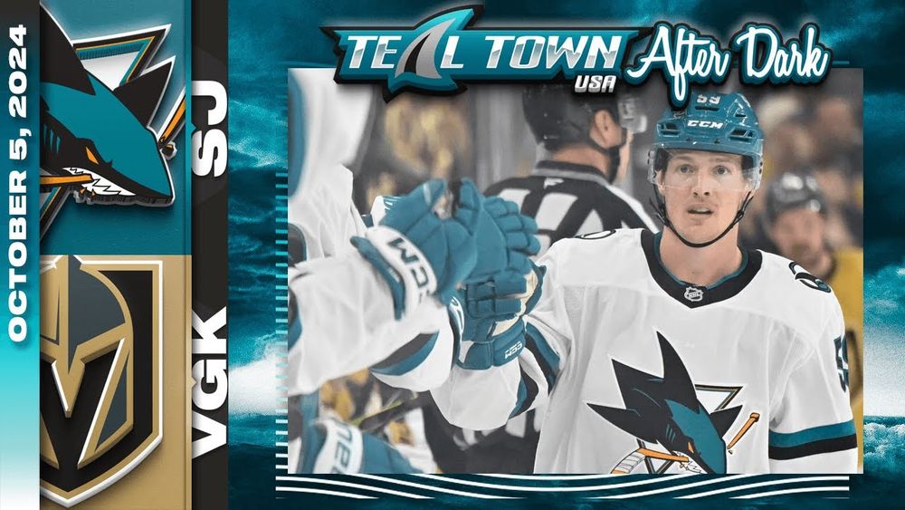 San Jose Sharks @ Vegas Golden Knights – 10/5/2024 – Teal Town USA After Dark (Postgame)