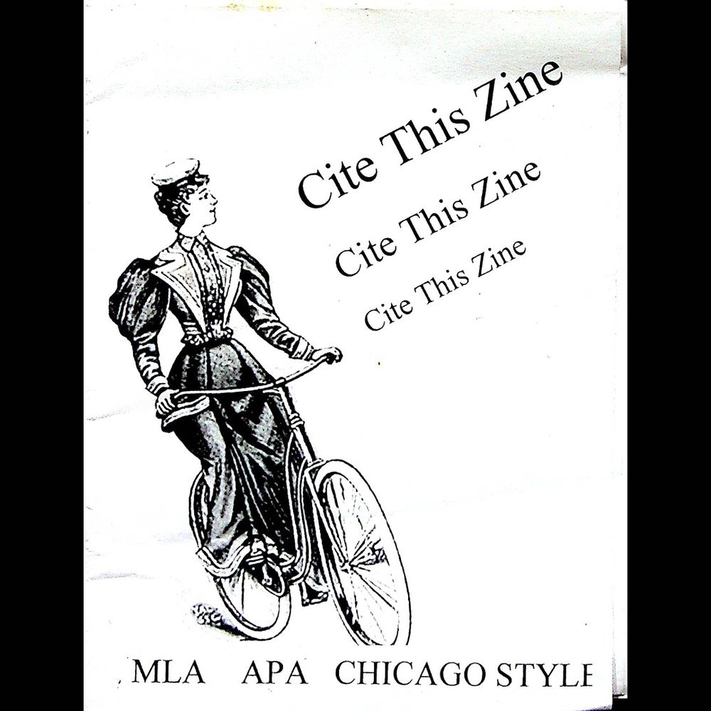 4. Cite This Zine!
