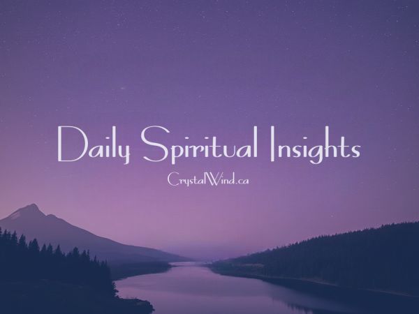 Daily Spiritual Insight: Flow Like Water