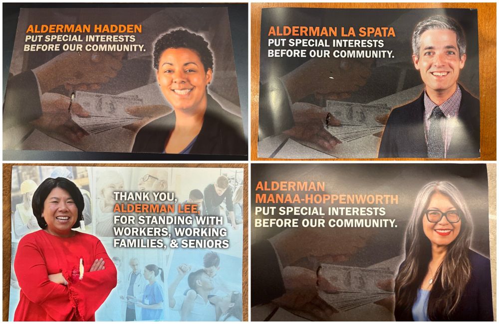 Here's Who Is Sending Political Mailers Ripping On (Or Thanking) Alderpeople