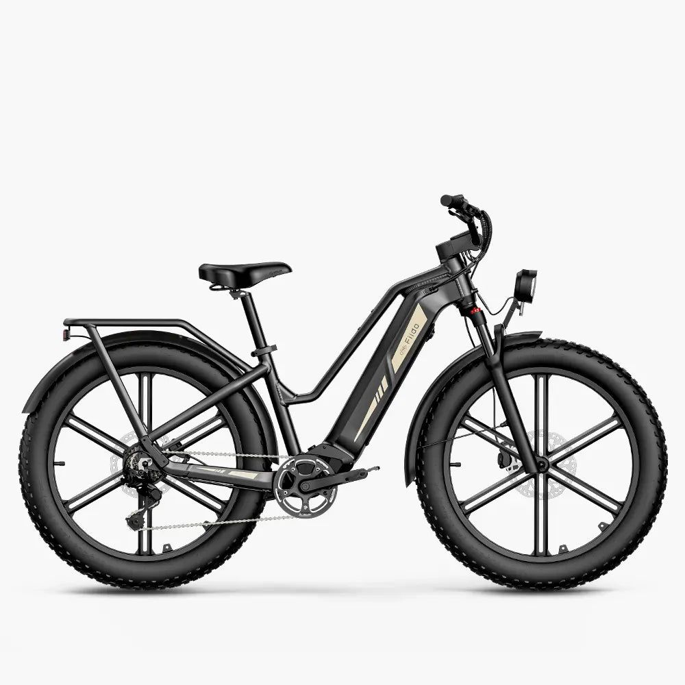 An ebike. It's a normal bicycle, except the frame is a bit funky, you literally can't tell it has an electric motor in it.