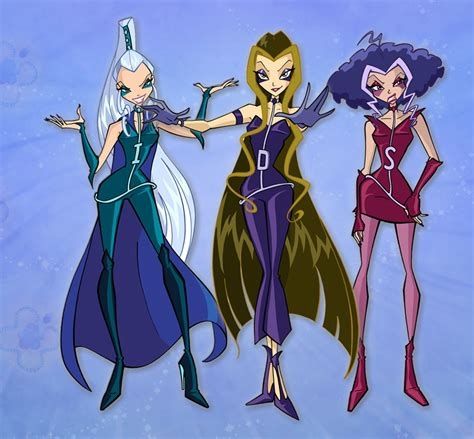 Les Trix dans les Winx.