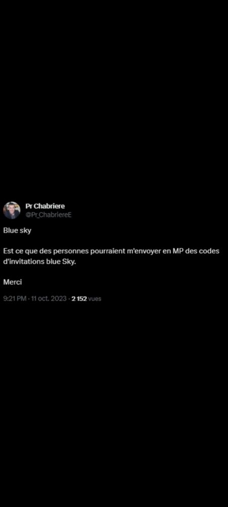 Capture de X chambrière veut des codes BS