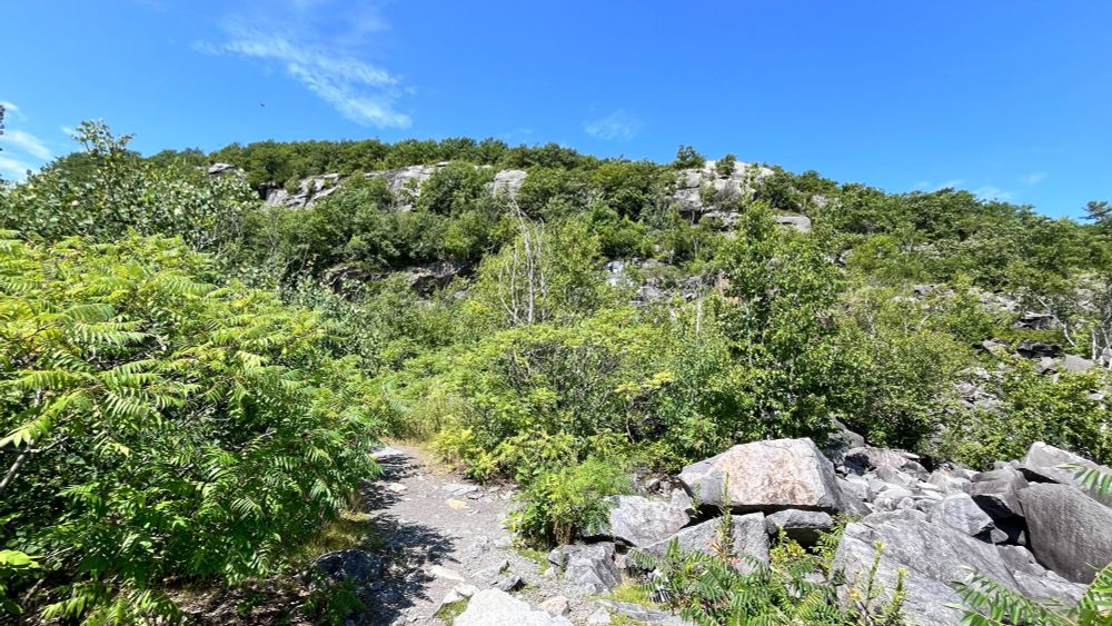 Le sommet du Mont Saint-Grégoire