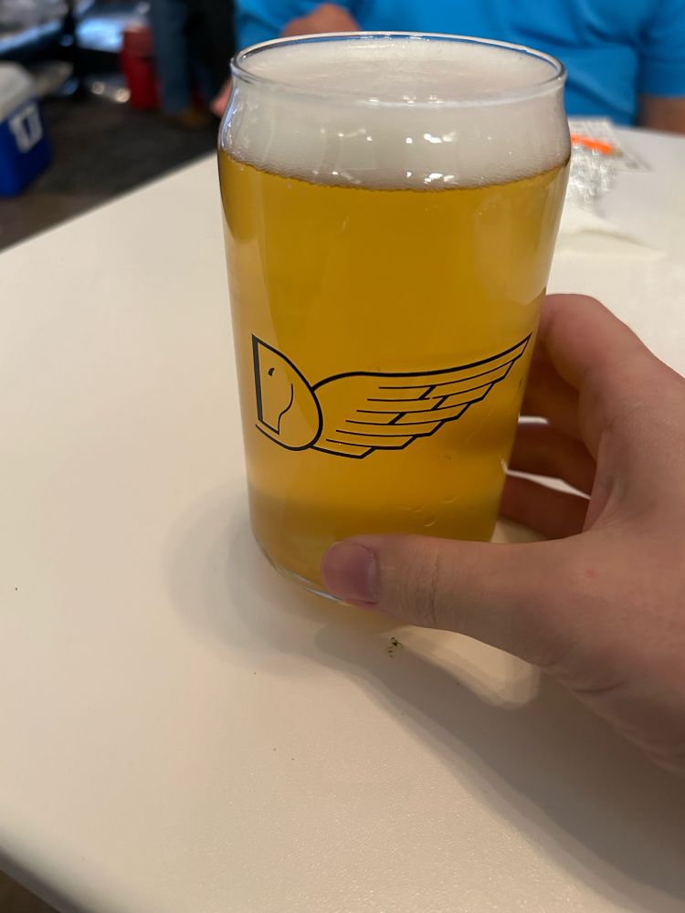 A pint of beer