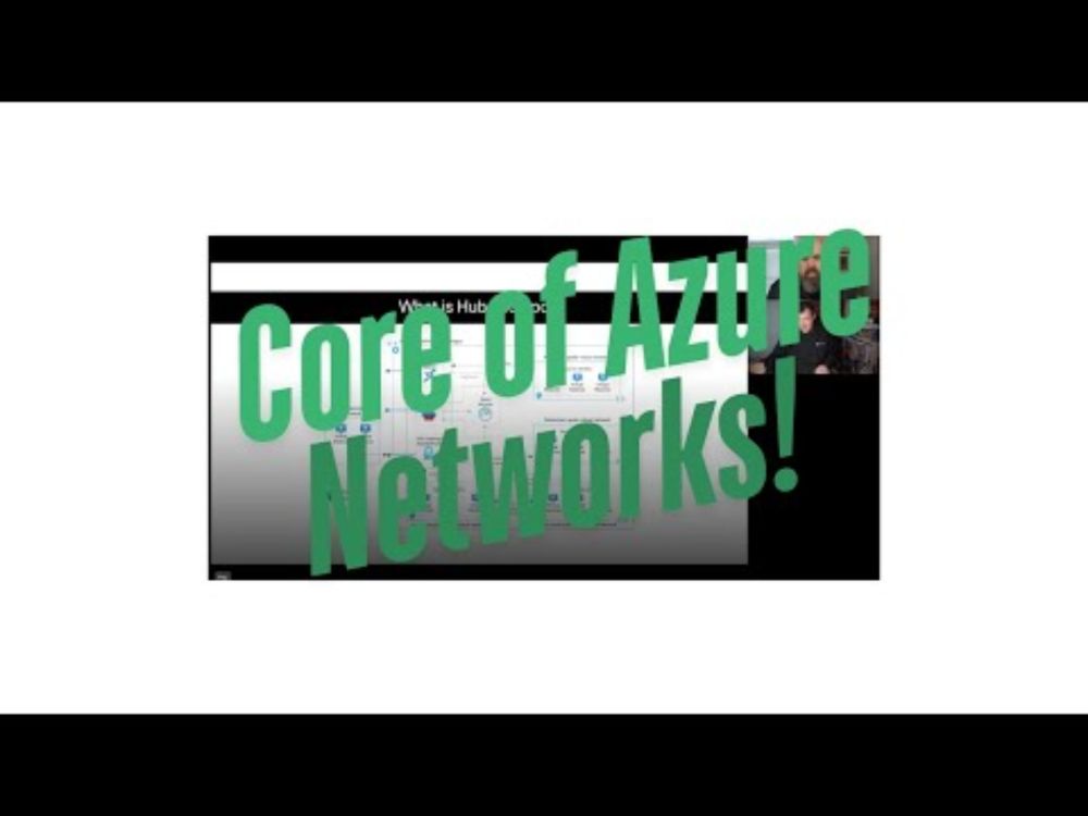 The Cloud Chronicles Volume 7--Hub and Spoke in Azure Networking