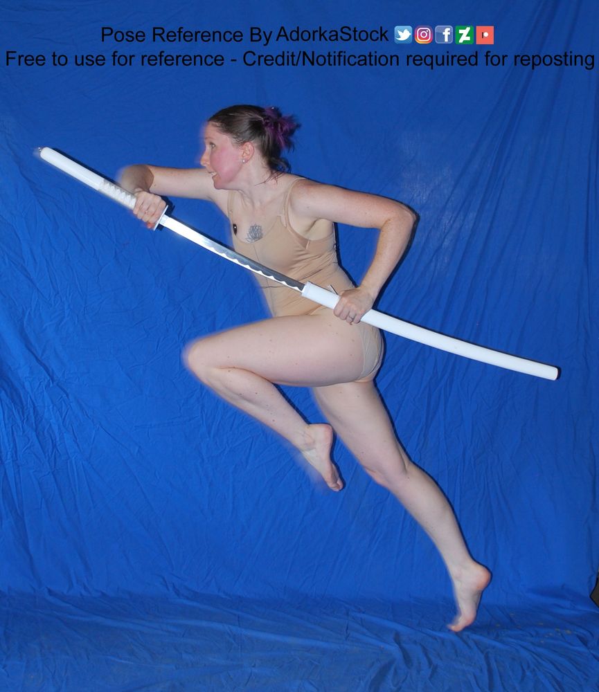sword drawing while running
