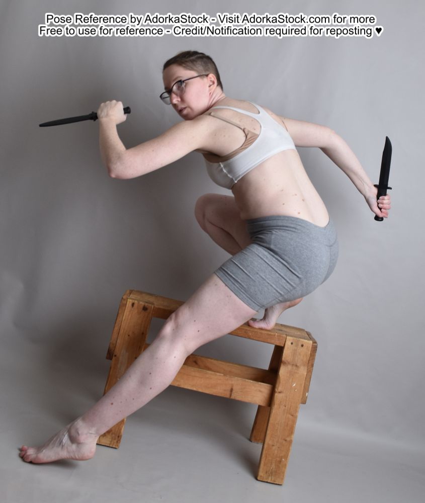 dynamic dual blade pose reference 