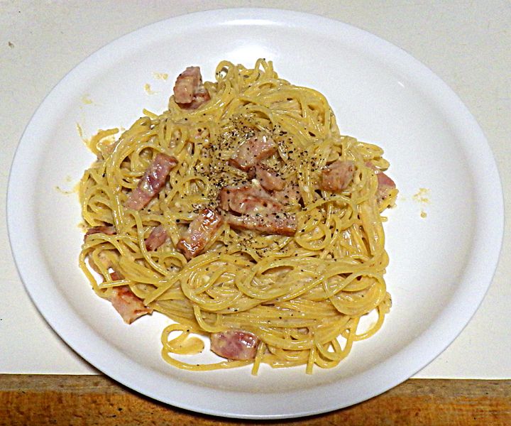 スパゲッティ・チーズクリーム