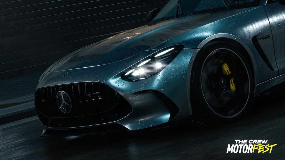 Screenshots of the Mercedes-AMG GT, now available in The Crew Motorfest