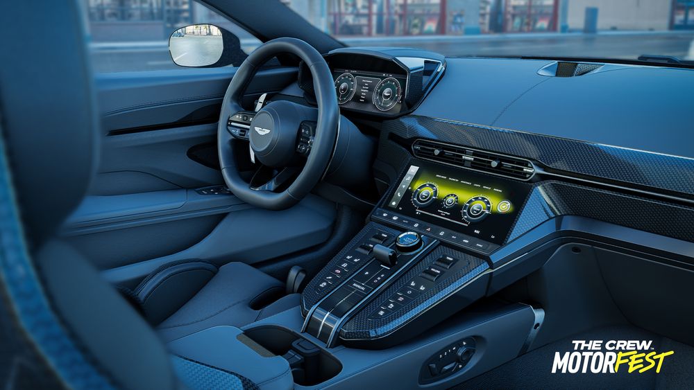 Screenshot of the Aston Martin Vantage (2024) now available in The Crew Motorfest