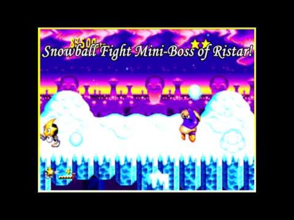 Dodge & Weave! The Snowball Fight Mini-Boss of #Ristar! #thejonnymar #shorts