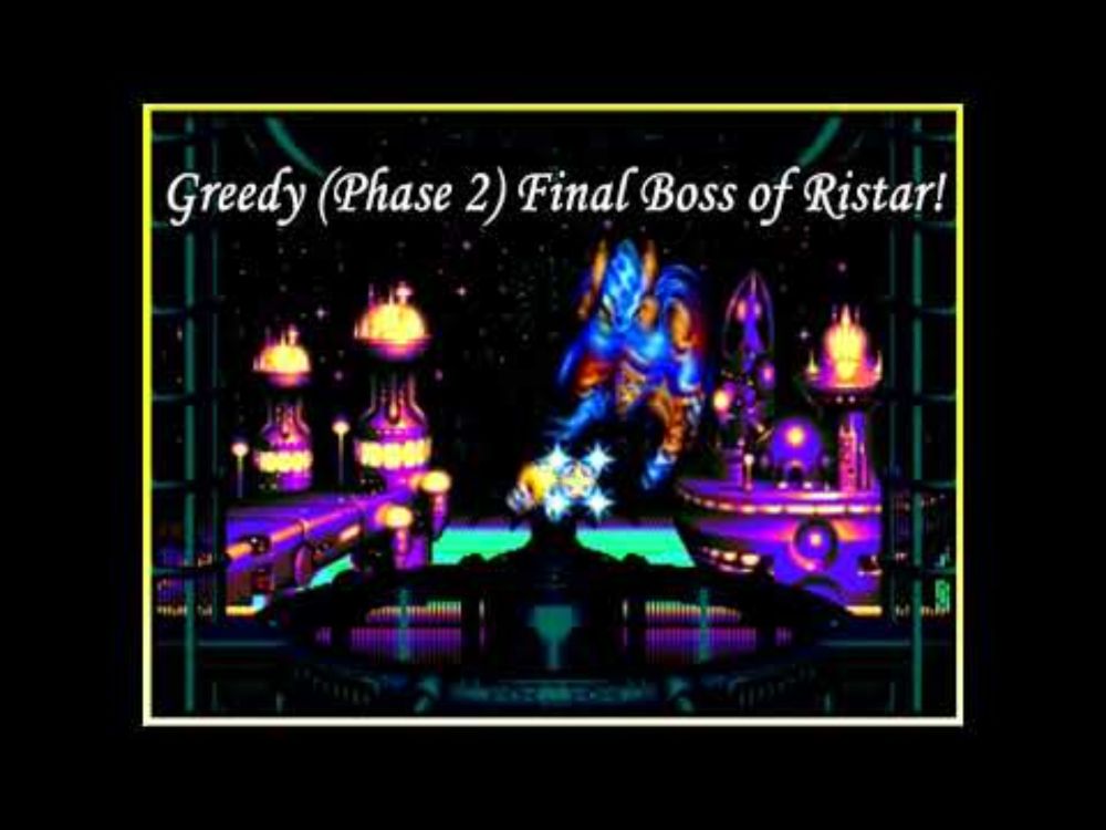 Phase 2 of the Kaiser Greedy Final Boss of #Ristar! #thejonnymar #shorts